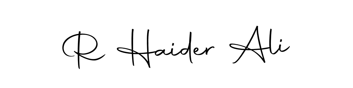 Here are the top 10 professional signature styles for the name R Haider Ali. These are the best autograph styles you can use for your name. R Haider Ali signature style 10 images and pictures png