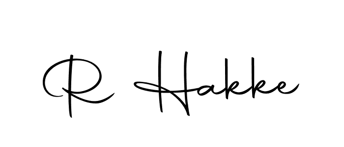 Design your own signature with our free online signature maker. With this signature software, you can create a handwritten (Autography-DOLnW) signature for name R Hakke. R Hakke signature style 10 images and pictures png