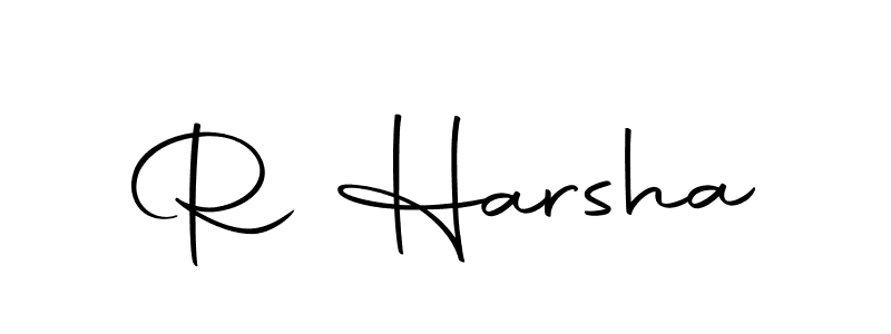 Also we have R Harsha name is the best signature style. Create professional handwritten signature collection using Autography-DOLnW autograph style. R Harsha signature style 10 images and pictures png