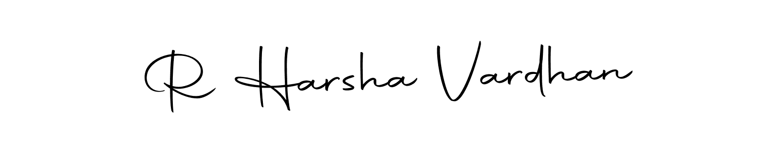 This is the best signature style for the R Harsha Vardhan name. Also you like these signature font (Autography-DOLnW). Mix name signature. R Harsha Vardhan signature style 10 images and pictures png