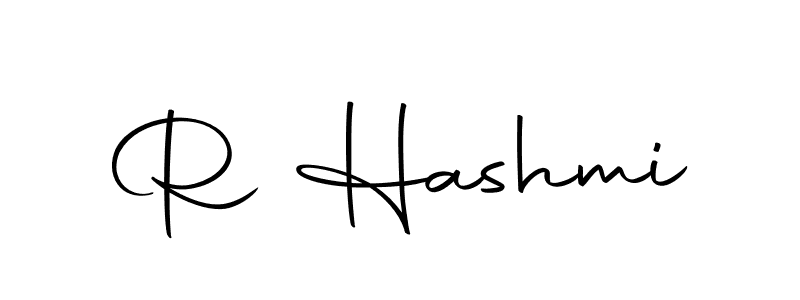 The best way (Autography-DOLnW) to make a short signature is to pick only two or three words in your name. The name R Hashmi include a total of six letters. For converting this name. R Hashmi signature style 10 images and pictures png