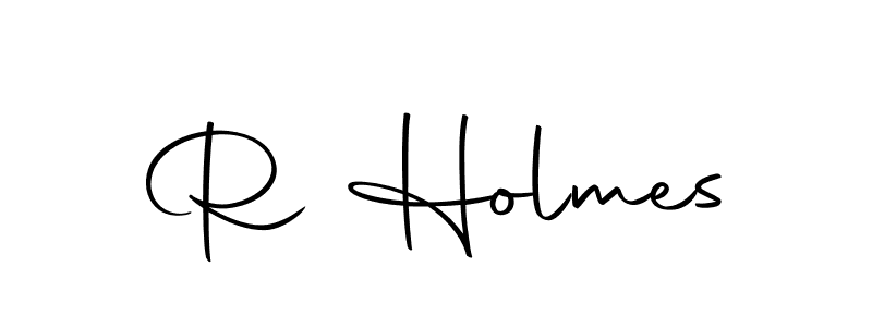 You can use this online signature creator to create a handwritten signature for the name R Holmes. This is the best online autograph maker. R Holmes signature style 10 images and pictures png