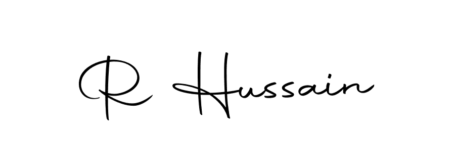 You can use this online signature creator to create a handwritten signature for the name R Hussain. This is the best online autograph maker. R Hussain signature style 10 images and pictures png