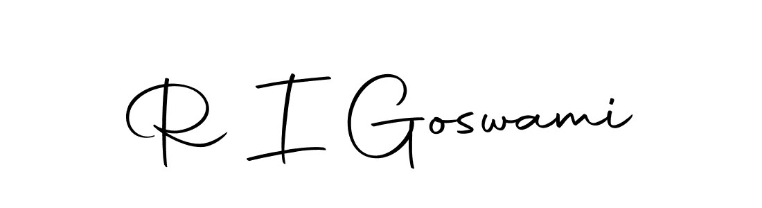 Here are the top 10 professional signature styles for the name R I Goswami. These are the best autograph styles you can use for your name. R I Goswami signature style 10 images and pictures png