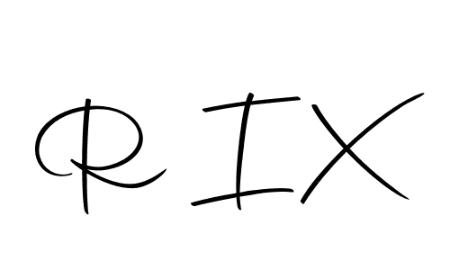 Use a signature maker to create a handwritten signature online. With this signature software, you can design (Autography-DOLnW) your own signature for name R I X. R I X signature style 10 images and pictures png