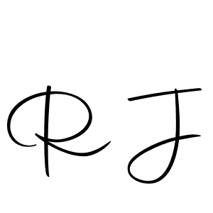 Design your own signature with our free online signature maker. With this signature software, you can create a handwritten (Autography-DOLnW) signature for name R J. R J signature style 10 images and pictures png