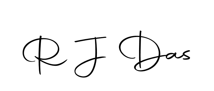 Also we have R J Das name is the best signature style. Create professional handwritten signature collection using Autography-DOLnW autograph style. R J Das signature style 10 images and pictures png