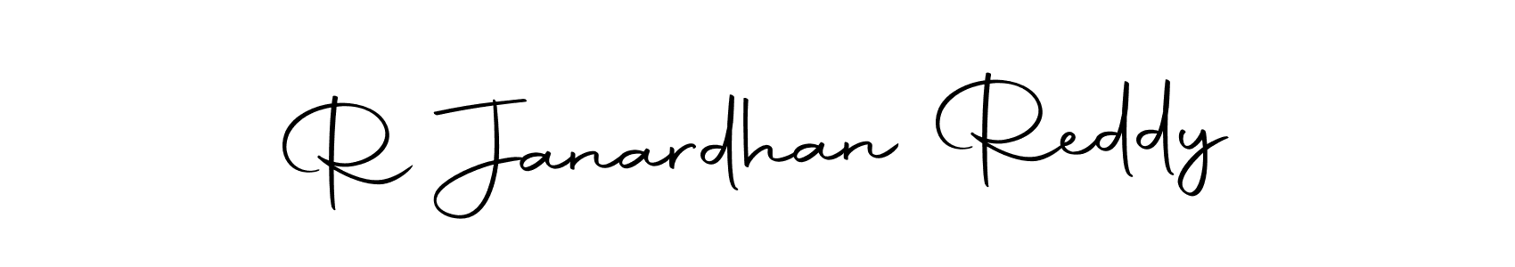 Use a signature maker to create a handwritten signature online. With this signature software, you can design (Autography-DOLnW) your own signature for name R Janardhan Reddy. R Janardhan Reddy signature style 10 images and pictures png