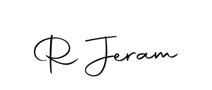 How to make R Jeram signature? Autography-DOLnW is a professional autograph style. Create handwritten signature for R Jeram name. R Jeram signature style 10 images and pictures png