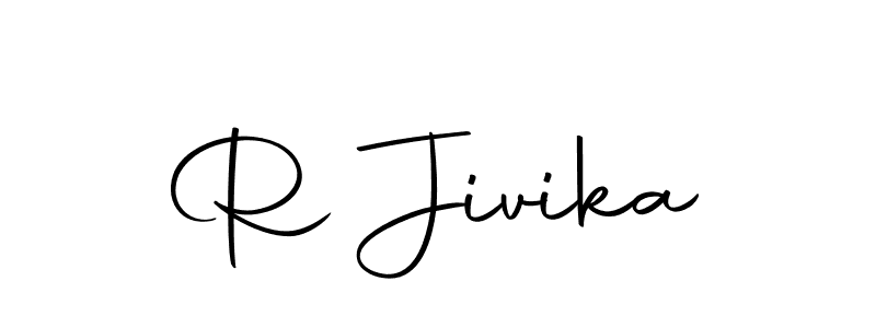 It looks lik you need a new signature style for name R Jivika. Design unique handwritten (Autography-DOLnW) signature with our free signature maker in just a few clicks. R Jivika signature style 10 images and pictures png