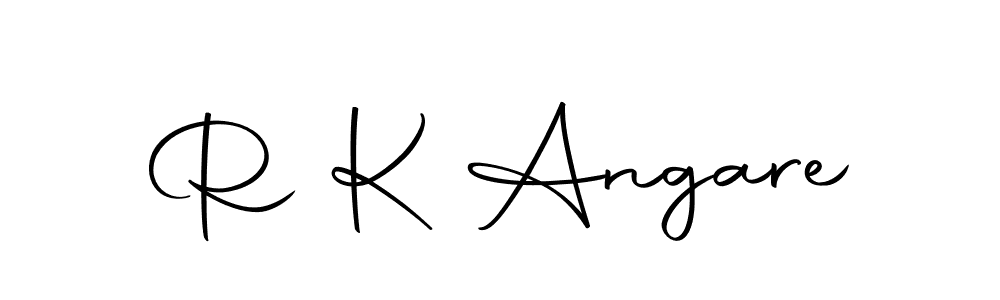 R K Angare stylish signature style. Best Handwritten Sign (Autography-DOLnW) for my name. Handwritten Signature Collection Ideas for my name R K Angare. R K Angare signature style 10 images and pictures png