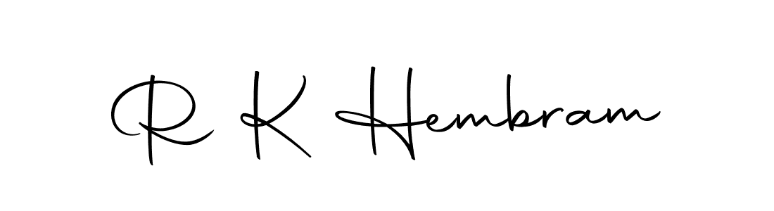 It looks lik you need a new signature style for name R K Hembram. Design unique handwritten (Autography-DOLnW) signature with our free signature maker in just a few clicks. R K Hembram signature style 10 images and pictures png