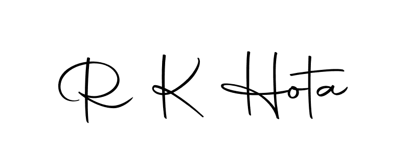 This is the best signature style for the R K Hota name. Also you like these signature font (Autography-DOLnW). Mix name signature. R K Hota signature style 10 images and pictures png