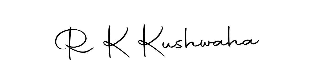 How to make R K Kushwaha signature? Autography-DOLnW is a professional autograph style. Create handwritten signature for R K Kushwaha name. R K Kushwaha signature style 10 images and pictures png