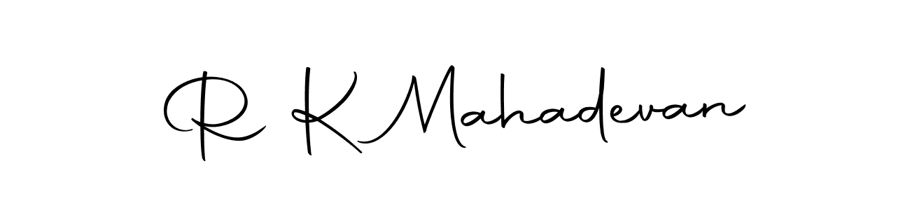 Autography-DOLnW is a professional signature style that is perfect for those who want to add a touch of class to their signature. It is also a great choice for those who want to make their signature more unique. Get R K Mahadevan name to fancy signature for free. R K Mahadevan signature style 10 images and pictures png