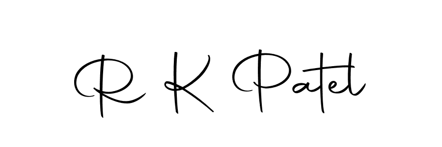 Design your own signature with our free online signature maker. With this signature software, you can create a handwritten (Autography-DOLnW) signature for name R K Patel. R K Patel signature style 10 images and pictures png