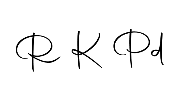Autography-DOLnW is a professional signature style that is perfect for those who want to add a touch of class to their signature. It is also a great choice for those who want to make their signature more unique. Get R K Pd name to fancy signature for free. R K Pd signature style 10 images and pictures png