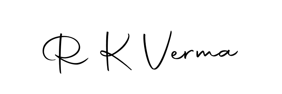 You can use this online signature creator to create a handwritten signature for the name R K Verma. This is the best online autograph maker. R K Verma signature style 10 images and pictures png
