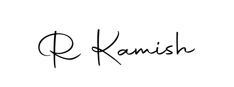 Once you've used our free online signature maker to create your best signature Autography-DOLnW style, it's time to enjoy all of the benefits that R Kamish name signing documents. R Kamish signature style 10 images and pictures png