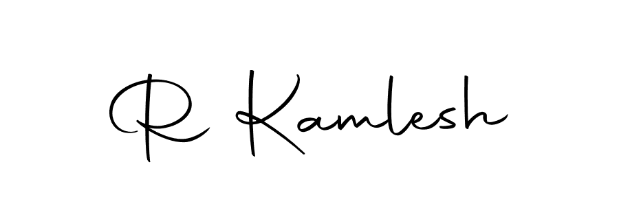 Here are the top 10 professional signature styles for the name R Kamlesh. These are the best autograph styles you can use for your name. R Kamlesh signature style 10 images and pictures png