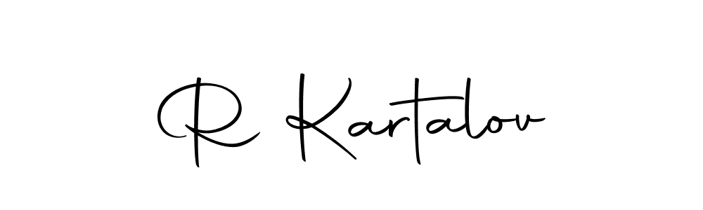 Use a signature maker to create a handwritten signature online. With this signature software, you can design (Autography-DOLnW) your own signature for name R Kartalov. R Kartalov signature style 10 images and pictures png
