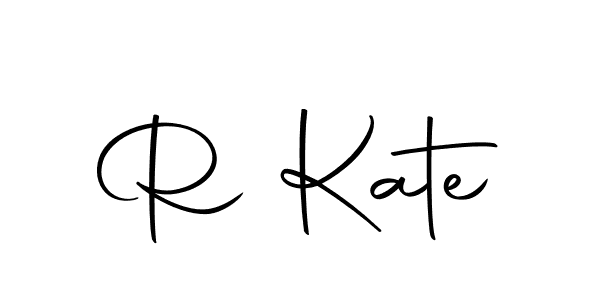 Similarly Autography-DOLnW is the best handwritten signature design. Signature creator online .You can use it as an online autograph creator for name R Kate. R Kate signature style 10 images and pictures png