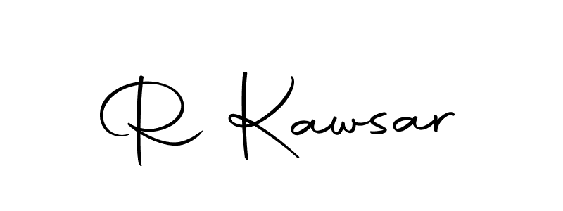 You can use this online signature creator to create a handwritten signature for the name R Kawsar. This is the best online autograph maker. R Kawsar signature style 10 images and pictures png