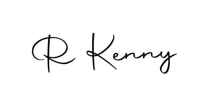 How to make R Kenny name signature. Use Autography-DOLnW style for creating short signs online. This is the latest handwritten sign. R Kenny signature style 10 images and pictures png