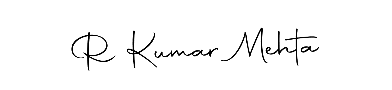 Design your own signature with our free online signature maker. With this signature software, you can create a handwritten (Autography-DOLnW) signature for name R Kumar Mehta. R Kumar Mehta signature style 10 images and pictures png