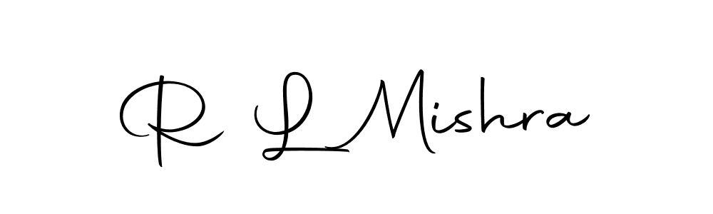 R L Mishra stylish signature style. Best Handwritten Sign (Autography-DOLnW) for my name. Handwritten Signature Collection Ideas for my name R L Mishra. R L Mishra signature style 10 images and pictures png