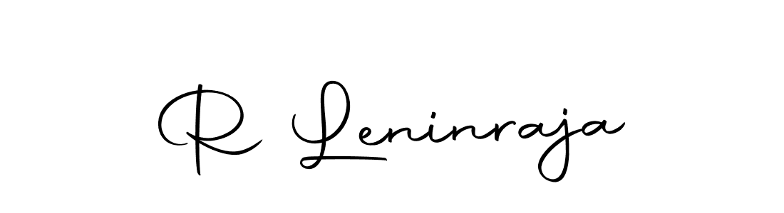 How to make R Leninraja signature? Autography-DOLnW is a professional autograph style. Create handwritten signature for R Leninraja name. R Leninraja signature style 10 images and pictures png
