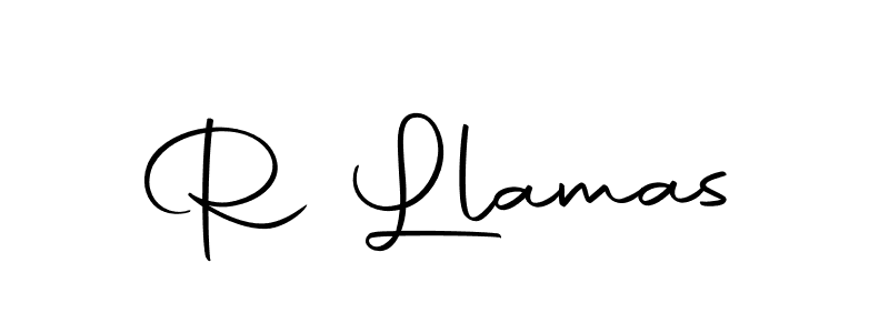 Here are the top 10 professional signature styles for the name R Llamas. These are the best autograph styles you can use for your name. R Llamas signature style 10 images and pictures png