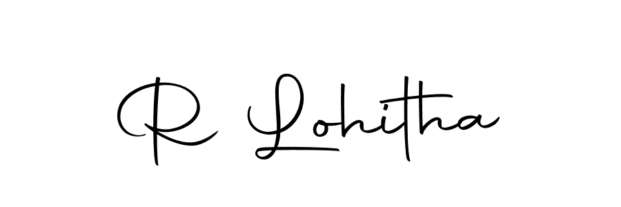 This is the best signature style for the R Lohitha name. Also you like these signature font (Autography-DOLnW). Mix name signature. R Lohitha signature style 10 images and pictures png