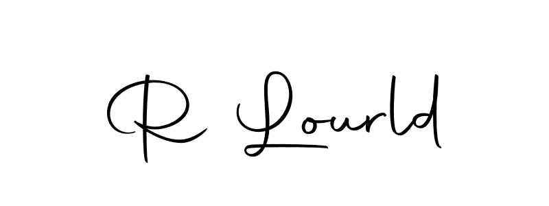 Here are the top 10 professional signature styles for the name R Lourld. These are the best autograph styles you can use for your name. R Lourld signature style 10 images and pictures png