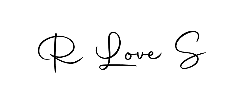 Make a beautiful signature design for name R Love S. Use this online signature maker to create a handwritten signature for free. R Love S signature style 10 images and pictures png