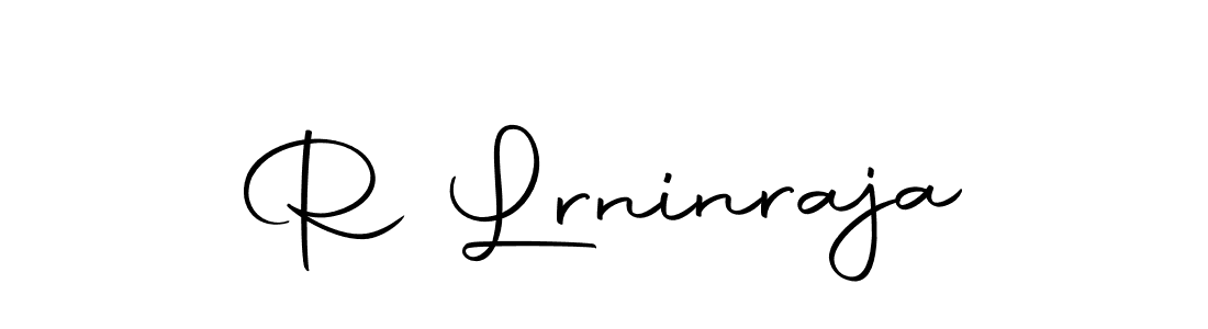 You should practise on your own different ways (Autography-DOLnW) to write your name (R Lrninraja) in signature. don't let someone else do it for you. R Lrninraja signature style 10 images and pictures png