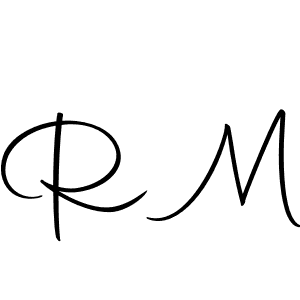 Autography-DOLnW is a professional signature style that is perfect for those who want to add a touch of class to their signature. It is also a great choice for those who want to make their signature more unique. Get R M name to fancy signature for free. R M signature style 10 images and pictures png