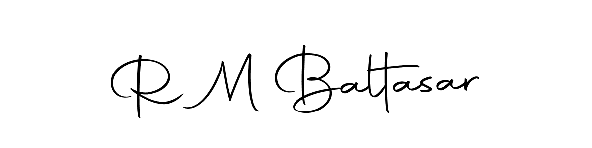 if you are searching for the best signature style for your name R M Baltasar. so please give up your signature search. here we have designed multiple signature styles  using Autography-DOLnW. R M Baltasar signature style 10 images and pictures png