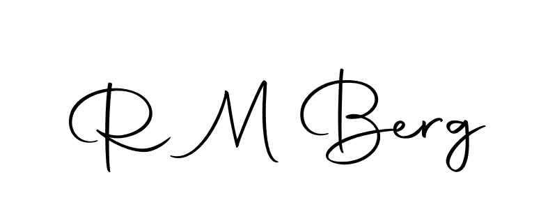 if you are searching for the best signature style for your name R M Berg. so please give up your signature search. here we have designed multiple signature styles  using Autography-DOLnW. R M Berg signature style 10 images and pictures png