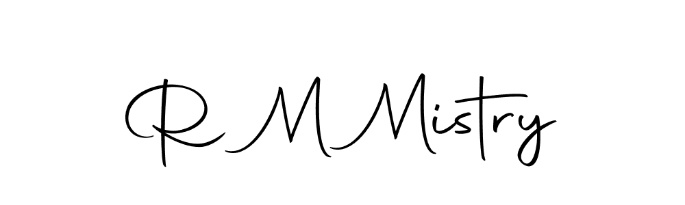 The best way (Autography-DOLnW) to make a short signature is to pick only two or three words in your name. The name R M Mistry include a total of six letters. For converting this name. R M Mistry signature style 10 images and pictures png