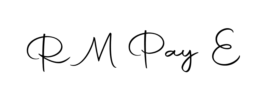 Use a signature maker to create a handwritten signature online. With this signature software, you can design (Autography-DOLnW) your own signature for name R M Pay E. R M Pay E signature style 10 images and pictures png