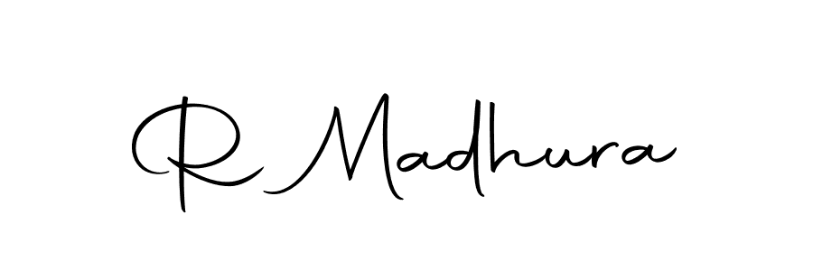 Once you've used our free online signature maker to create your best signature Autography-DOLnW style, it's time to enjoy all of the benefits that R Madhura name signing documents. R Madhura signature style 10 images and pictures png