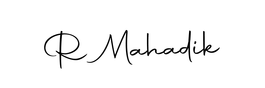 It looks lik you need a new signature style for name R Mahadik. Design unique handwritten (Autography-DOLnW) signature with our free signature maker in just a few clicks. R Mahadik signature style 10 images and pictures png