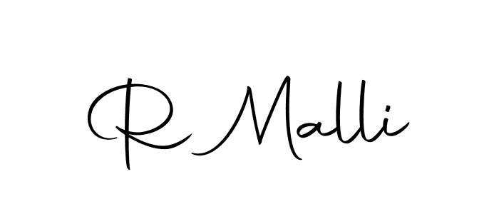 You should practise on your own different ways (Autography-DOLnW) to write your name (R Malli) in signature. don't let someone else do it for you. R Malli signature style 10 images and pictures png