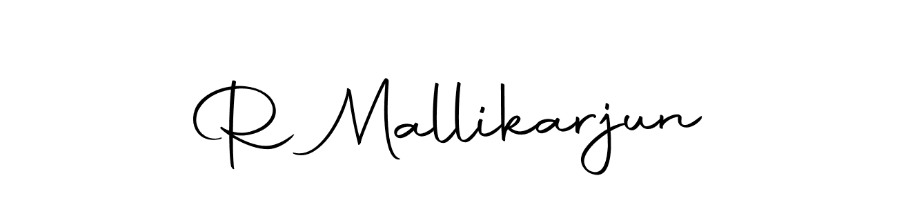 How to make R Mallikarjun name signature. Use Autography-DOLnW style for creating short signs online. This is the latest handwritten sign. R Mallikarjun signature style 10 images and pictures png