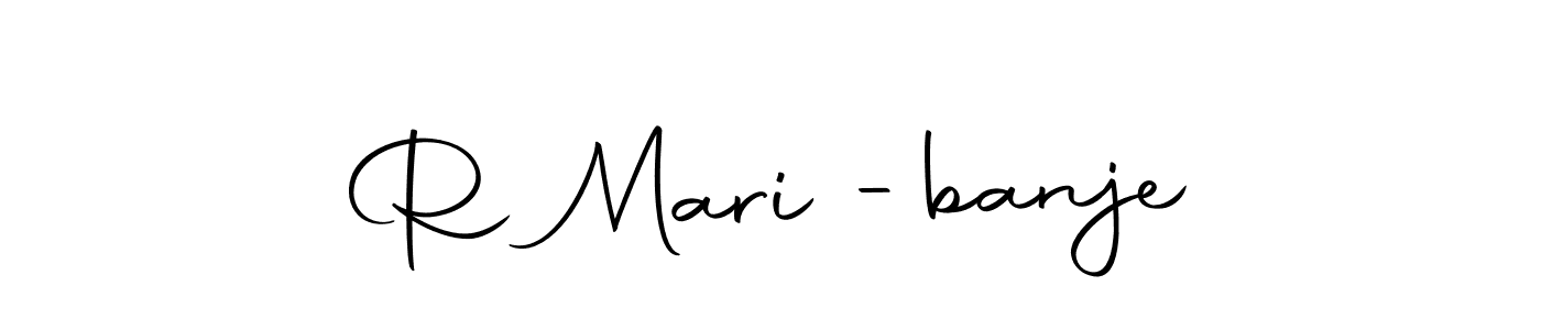 Check out images of Autograph of R Marić-banje name. Actor R Marić-banje Signature Style. Autography-DOLnW is a professional sign style online. R Marić-banje signature style 10 images and pictures png