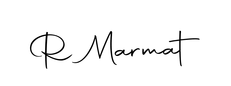 Create a beautiful signature design for name R Marmat. With this signature (Autography-DOLnW) fonts, you can make a handwritten signature for free. R Marmat signature style 10 images and pictures png