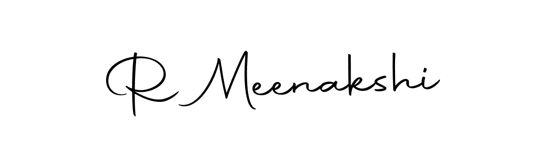 You should practise on your own different ways (Autography-DOLnW) to write your name (R Meenakshi) in signature. don't let someone else do it for you. R Meenakshi signature style 10 images and pictures png