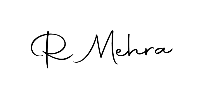 You can use this online signature creator to create a handwritten signature for the name R Mehra. This is the best online autograph maker. R Mehra signature style 10 images and pictures png