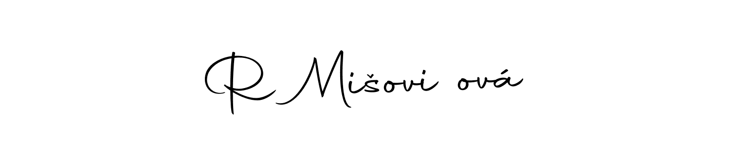 It looks lik you need a new signature style for name R Mišovičová. Design unique handwritten (Autography-DOLnW) signature with our free signature maker in just a few clicks. R Mišovičová signature style 10 images and pictures png